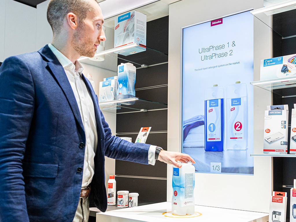 xplace Sensoren ermöglichen die Messung der Verweildauer der Kunden im Store