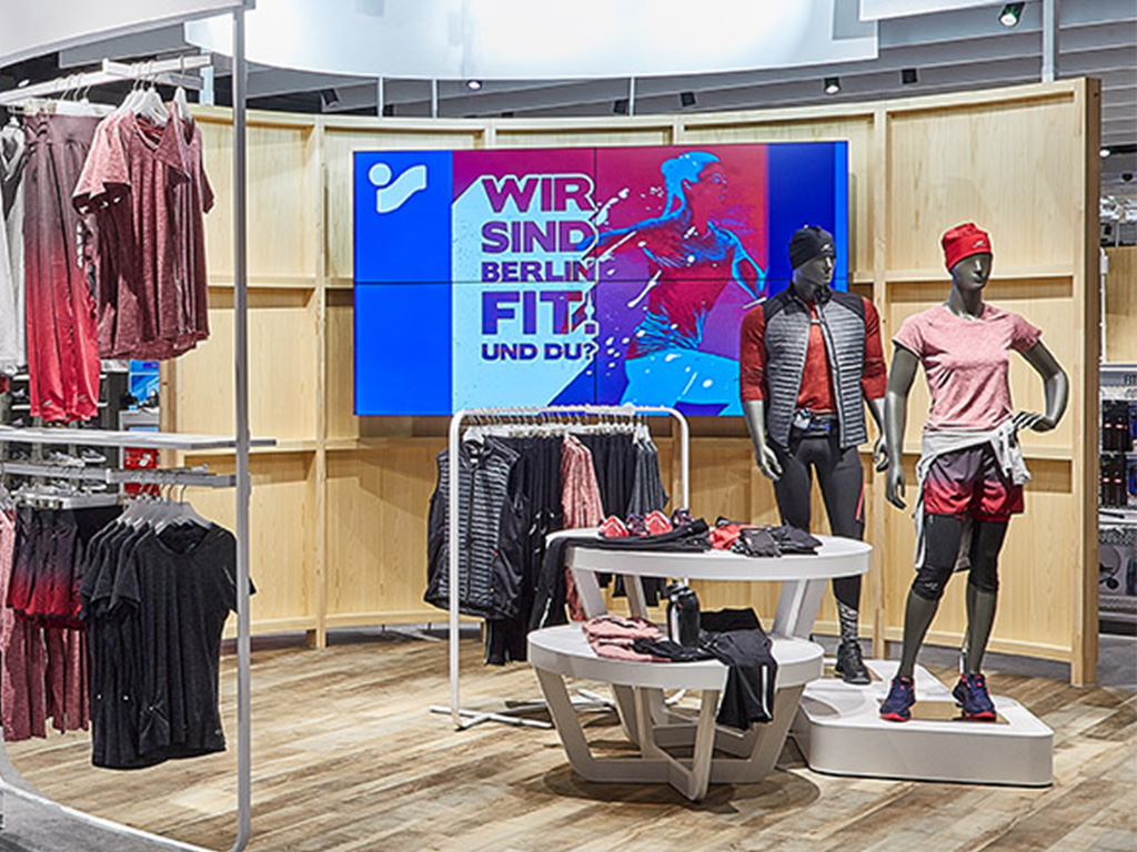 ActionPlace von xplace im INTERSPORT Store