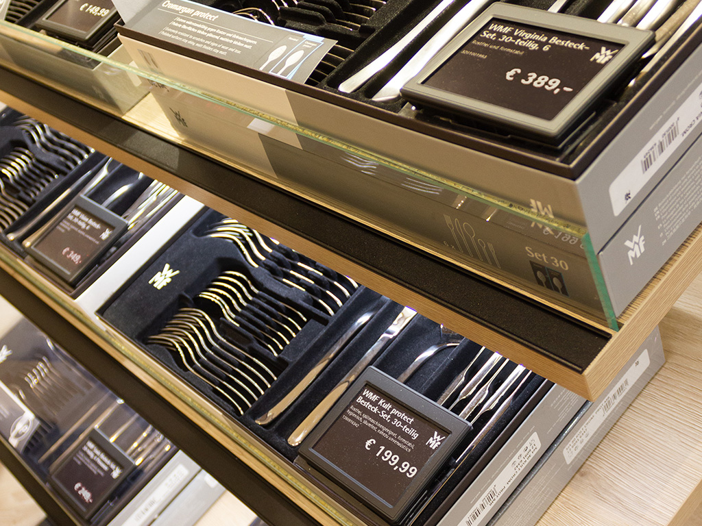 Umsetzung digitaler Lösungen von xplace im WMF Store