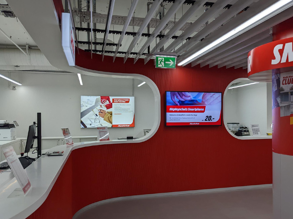 Instore TV im MediaMarkt